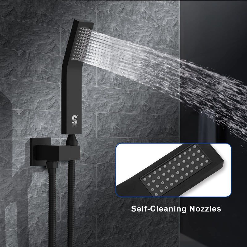 SR SUN RISE Handheld Shower Head with Check Valve L-Style