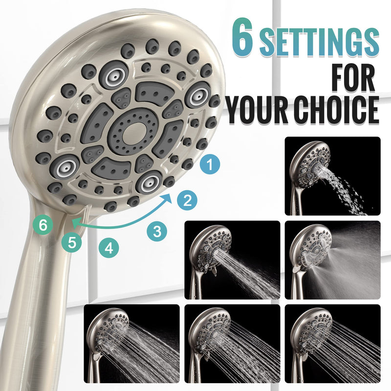 SR SUN RISE Shower System - 12 Inch High Pressure Shower Head System