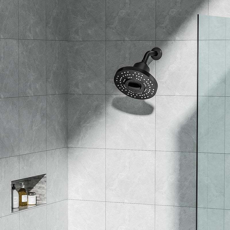 SR SUN RISE 7 Inch Anti-Clog High-Pressure Filtered Shower Head with 20-Stage Filter
