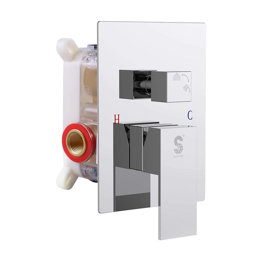 2Function Polished Chrome Shower Valve SR SUNRISE