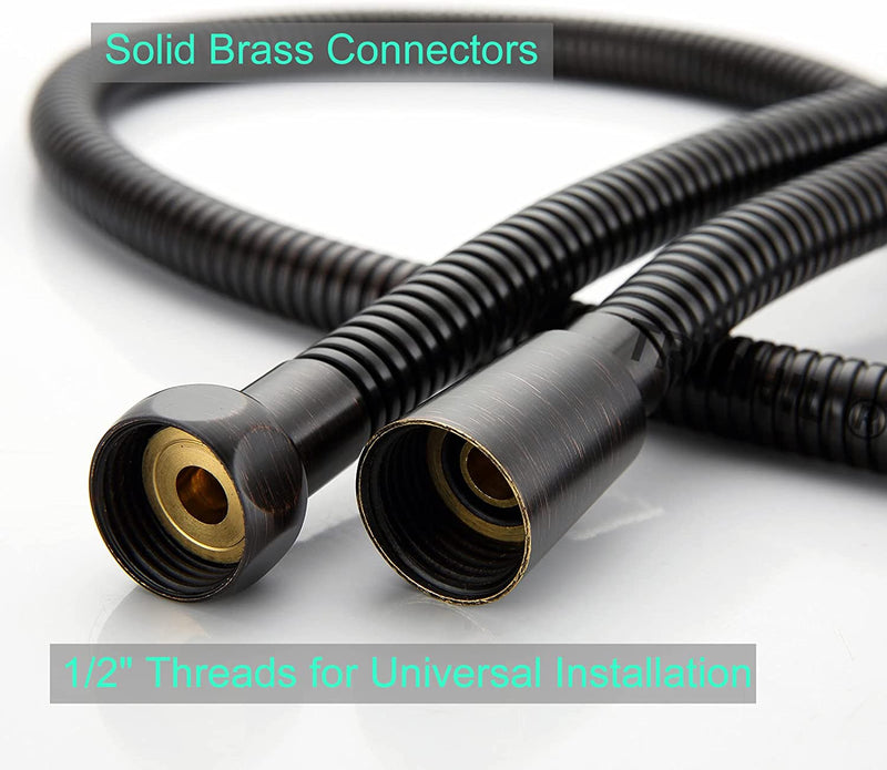 Oil-Rubbed Bronze 304 Stainless Steel Shower Hose