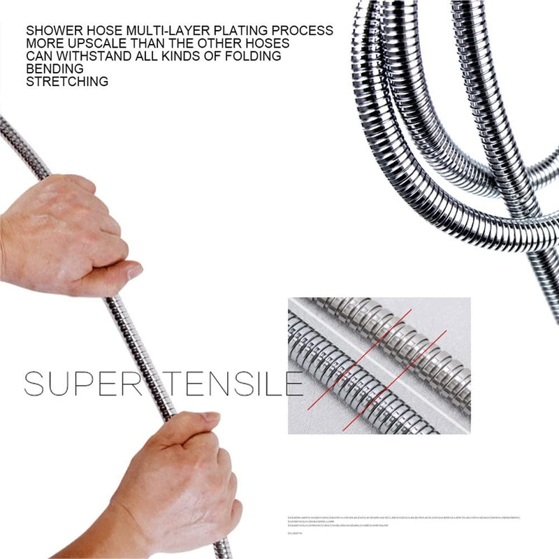Polished Chrome 304 Stainless Steel Shower Hose