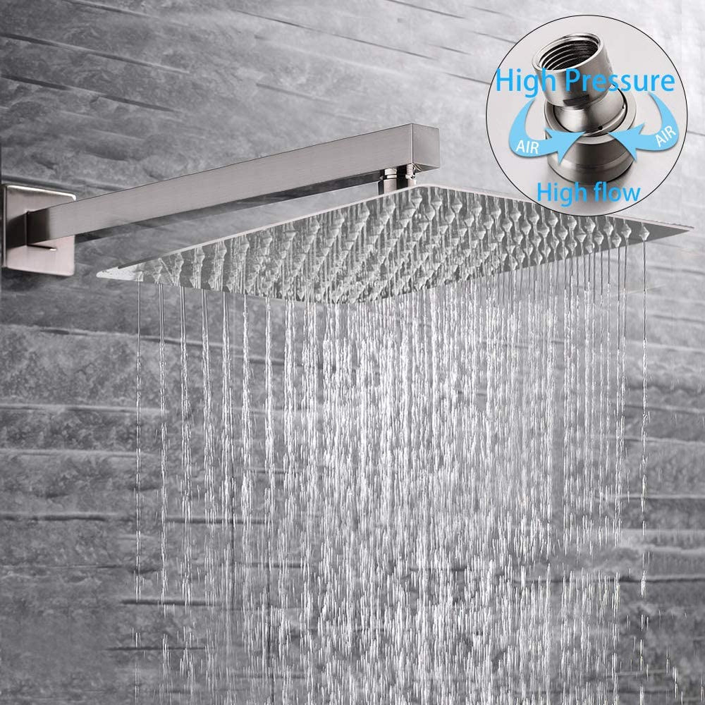 C様　売約済　sisandi MIES , RAIN SHOWER 10/12/16 inch Shower System – SR SUNRISE